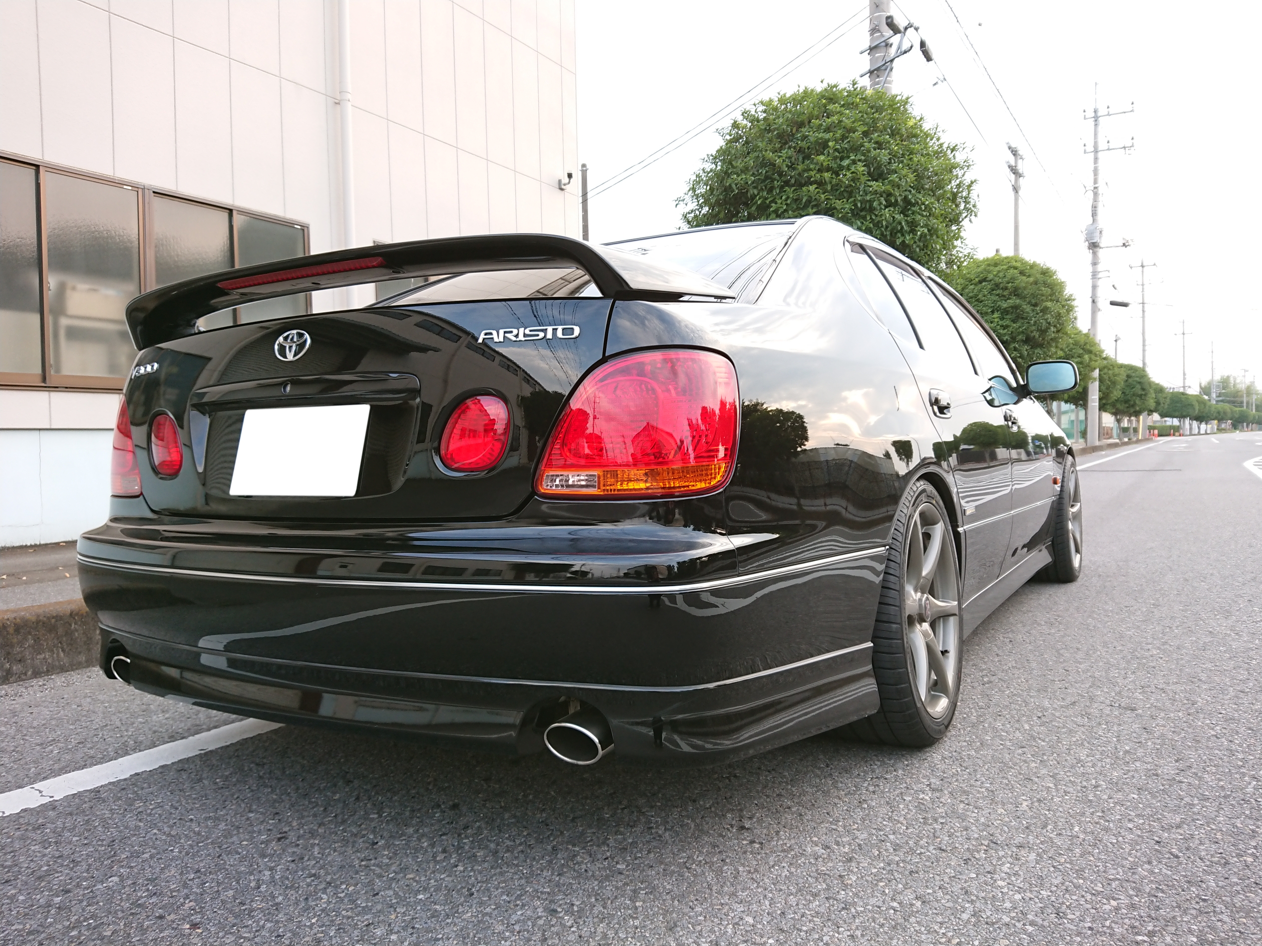 アリストにgtrホイール Aristo V300